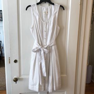 White Eyelet Dress